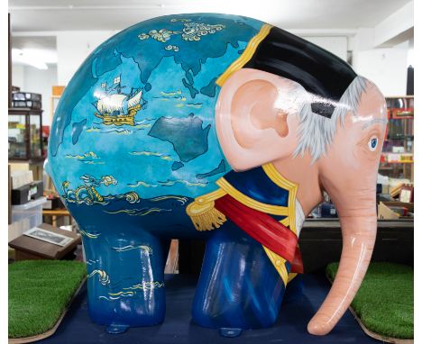 ELMER ELEPHANT, Lord Admiral Nelly, This design was inspired by the great East Anglian Naval Commander, Lord Admiral Horatio 
