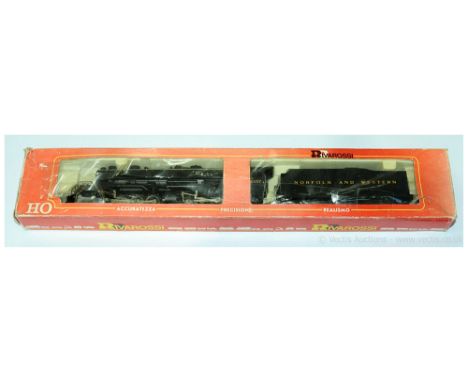 Rivarossi US Outline HO Gauge Scale 1238 Norfolk &amp; Western 2-8-8-2 Class Y6b Articulated Mallet - overall Excellent Plus 