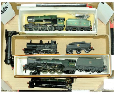 OO Gauge group of white metal Kitbuilt Steam Locos. (1) Nu-cast BR green 4-6-2 Thompson Class A2/1 Pacific 60508 "Duke of Rot