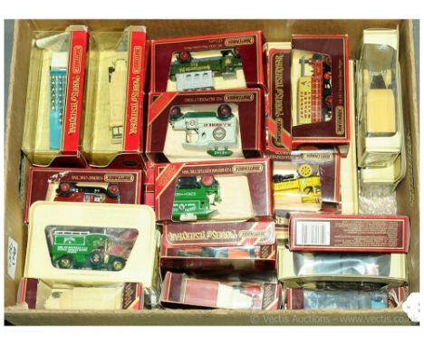 Matchbox Models of Yesteryear a group to include Y7 Rolls Royce; Y12 Ford Model T Van; Y22 Ford Model A Van; Y37 Garrett Stea
