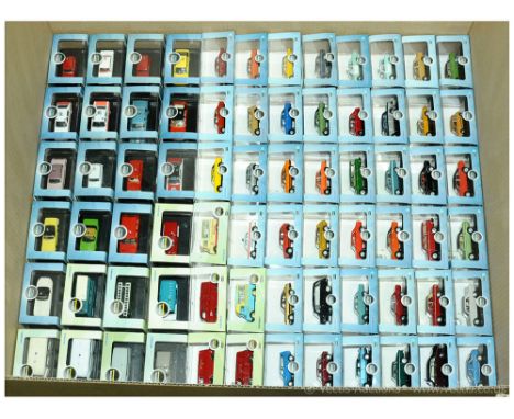 Oxford Diecast OO Gauge 1/76th scale group of 1960's to early 1980's period Cars, Light Commercial Vehicles &amp; Ambulances 