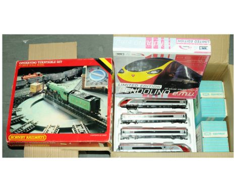 OO Gauge Dapol Virgin Trains Class 390 006 Pendolino 4-car EMU "Mission Possible" - Excellent Plus to Near Mint in Good scuff
