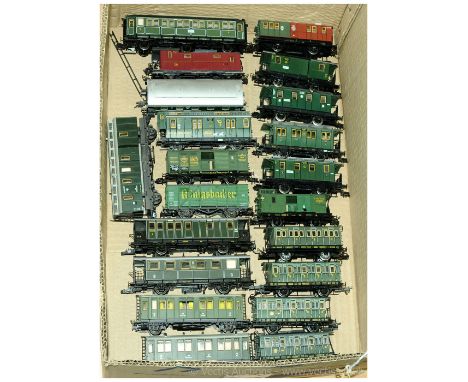 German &amp; Austrian HO Gauge Scale Coaches &amp; Wagons by Trix, Roco, Fleischmann etc from various epochs and fitted with 