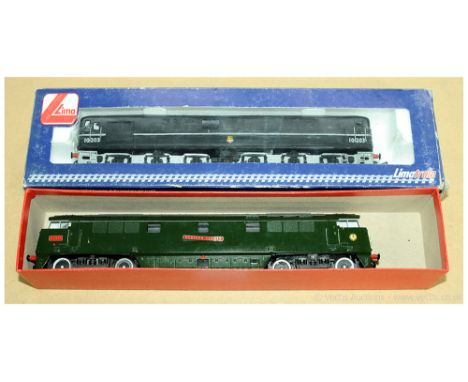 OO Gauge pair of Diesel Locos. (1) Silver Fox BR black Bulleid Diesel Prototype 10203 - Excellent Plus in Fair associated Lim