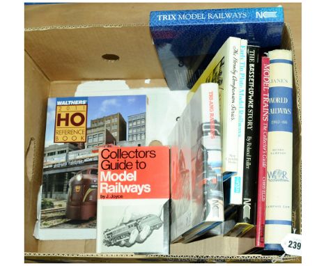 Group of hardbacks mostly Model Railway Collecting Books including early tinplate model railways, The History of Trix by New 