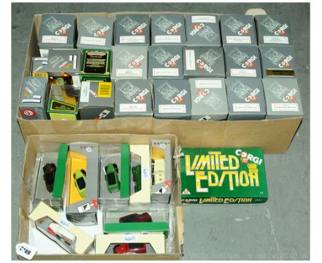 Corgi Classics a group of earlier issues to include; Q949 Bedford OB Coach; C865 Ford Model T; D23 3-Piece Gift Set; D709 For