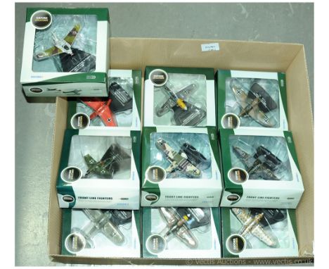 Oxford Diecast group of 1/72nd scale Luftwaffe WW2 Aircraft.  Including 2 x Messerschmitt Me 163 Komet, Heinkel He162 Salaman