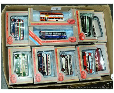 EFE 1/76th OO Gauge Scale Buses &amp; Coaches including 3 x 27309 Samuel Ledgard Leyland TD1; 3 x 26321 Ashton Under Lyne Guy