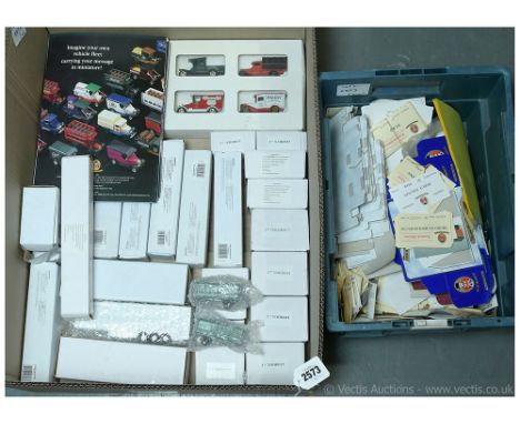 Oxford Diecast various Tractor Units, Trailers &amp; Containers in plain white boxes; Vintage Four Vehicle Gift Set again in 