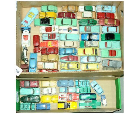 Dinky large unboxed group to include "Joe 90" - Sam's Car; Jaguar XK120; El Camino Pick-up Truck; Mini "Police" Car; Volkswag