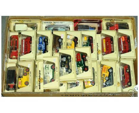 Matchbox Models of Yesteryear a group to include; Y21 Ford Model A Box Van; Y12 Ford Model T Van; Y6 Rolls Royce Fire Engine;