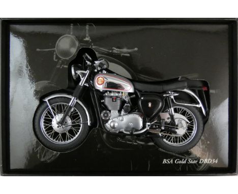 Minichamps scale 1;12 die cast motorcycle; BSA Gold Star DBD34, box.