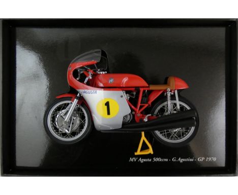 Minichamps scale 1;12 die cast motorcycle; MV Agusta 500 cc, 1970, box.