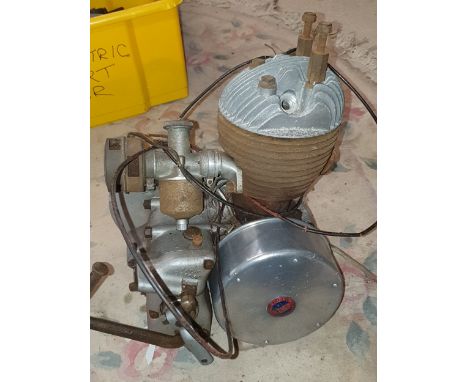 A Villiers Bond Microcar engine, serial number 951/31 2500, buyers should satisfy themselves as to the completeness of the en