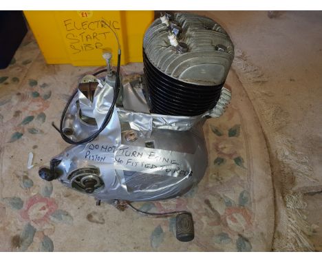 A Villiers Type 2T 250 cc engine, serial number 208D 1091, buyers should satisfy themselves as to the completeness of the eng
