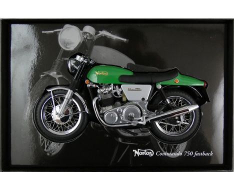 Minichamps scale 1;12 die cast motorcycle; Norton Commando 750 fastback, box.