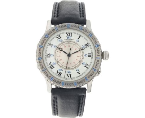 Case: steel - strap: leather - automatic - condition: very good - diameter: 38 mm - wrist size: 21 cm - mineral glass - ref: 