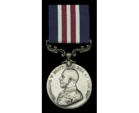 A Great War ‘Western Front’ M.M. awarded to Private R. W. Thorns, Royal Sussex Regiment  Military Medal, G.V.R. (3475 Pte. R.