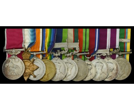 A post-War B.E.M. group of eleven awarded to Regimental Sergeant Major W. Strong, Hampshire Regiment, later School Staff Inst
