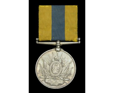 Khedive’s Sudan 1896-1908, no clasp (J. C. Dodd. Sto. H.M.S. Scout. 1896) contemporarily impressed naming in the usual style 