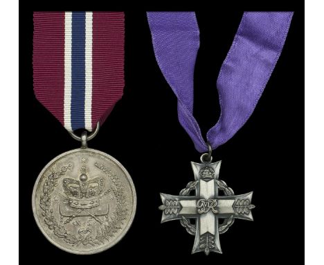 The New Zealand Long and Efficient Service Medal awarded to Brigadier R. Miles, C.B.E., D.S.O., M.C., Royal New Zealand Artil