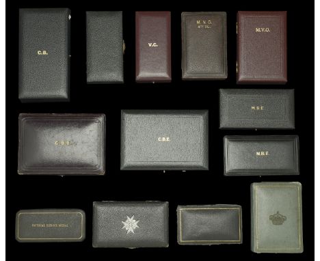 Cases of Issue (13): Victoria Cross, an unofficial case by Collingwood, London; The Most Honourable Order of the Bath, C.B. (