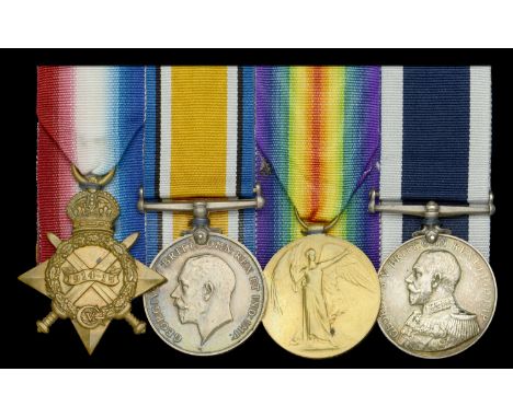 Four: Petty Officer First Class E. R. P. Marshall, Royal Navy  1914-15 Star (218601, E. R. P. Marshall, P.O., R.N.); British 