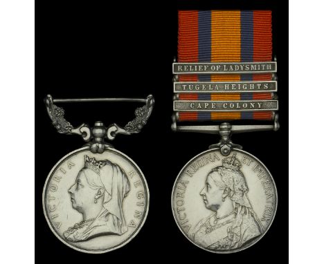 Pair: Corporal F. Snowden, South African Light Horse  British South Africa Company Medal 1890-97, reverse Rhodesia 1896 (Troo