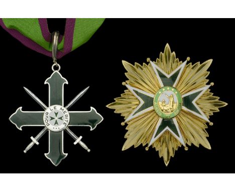International, Military & Hospitaller Order of St. Lazarus of Jerusalem, Knight of the Companionate of Merit’s set of insigni