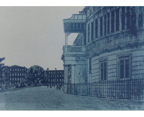 Robert Tavener (1920-2004), lithograph, 'Regency Terraces, Brighton', signed in pencil, 56/75, 42 x 57cm
