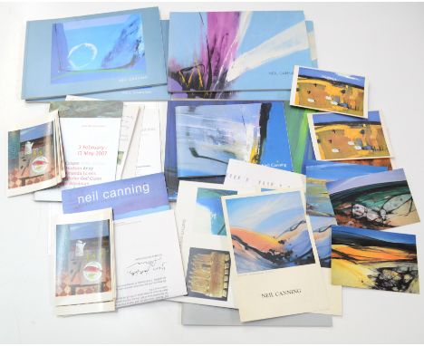 Neil CANNING (1960)A collection of postcards, photos, slides and exhibition catalogues.Provenance:From the David Wilkinson Co