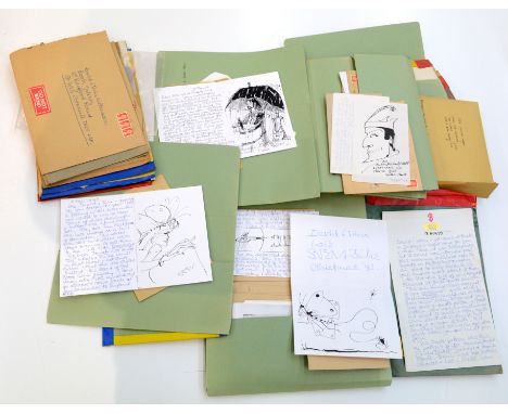 Sven BERLIN (1911-1999)An extensive collection of correspondence from Sven Berlin to David Wilkinson, between 1991 and 1999 i