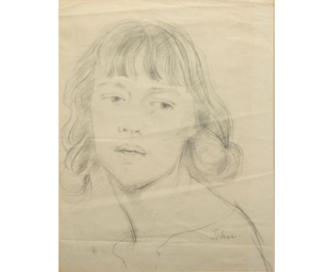 After Augustus Edwin JOHN (1878-1961)Portrait of Euphemia LambInscribed 'John'26.5 x 25.2cmNote: This work would appear to be