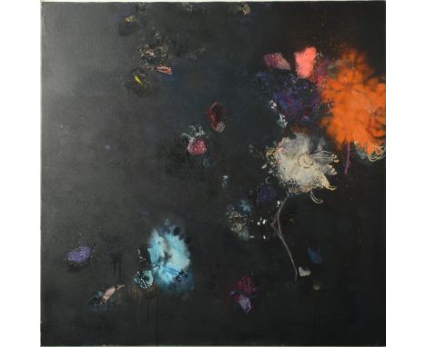 Ele PACK Put a Spell on You Mixed media Signed, inscribed to the back and dated 2014 80 x 80cm