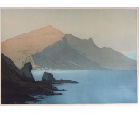 Tom MACKENZIE (1947) Isle of Skye Lithograph Signed and inscribed Numbered #40/75 41 x 58cm