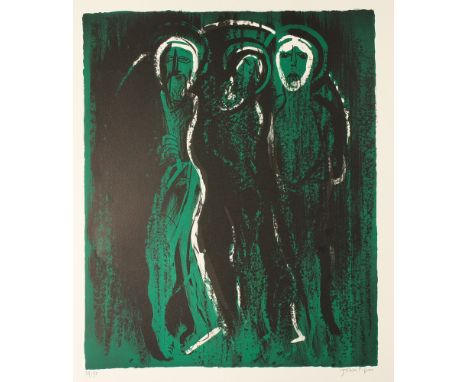 John PIPER (1903-1992) Saints Lithograph Signed and numbered #89/90 56 x 49cm (See illustration)