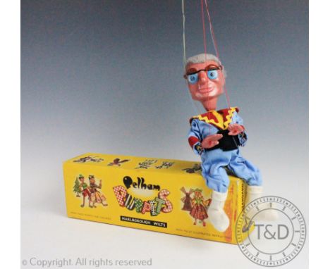 A Pelham Puppet Fireball XL5 Mathew Matic, circa 1964, within original box  CONDITION REPORT: Eyes scratched. Some staining t