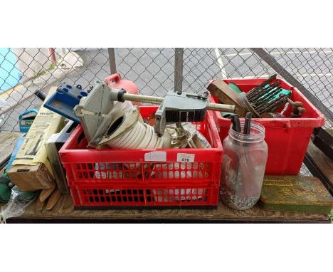 Hand tools, garage equipment &amp; related items