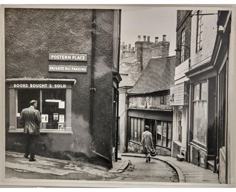 Nottingham. Three albums of press photographs, 1920's-70's, printed later, mostly 21 x 16cm and circa, all street scenes or m