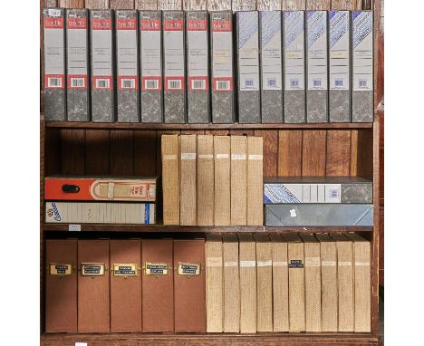 Nottingham printed ephemera. The archive of John Lock, in 39 Criterion and other box files, including Theatre Royal, Nottingh