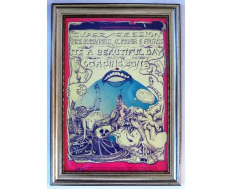 Bill Graham Presents... Poster
14x21 inch, Mike Bloomfield, Al Kooper &amp; Friends, Its a Beautiful Day and The Loading Zone