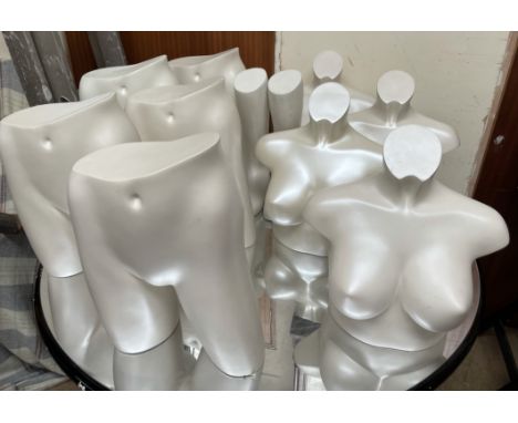 A selection of shop mannequin sections 
