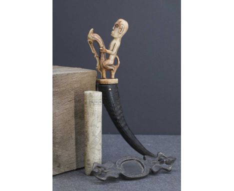 A collection of shamanistic tools,19th century, a collection of Austronesian shamanic items, all likely of Sumatran origin, c