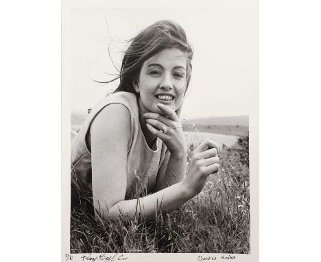 Of Christine Keeler interest: photograph,Ray Bellisario (1936-2018): 'Freedom - First Day Out Of Prison, Lying In A Field' Si