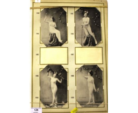 A collection of early 1900's French post-cards 