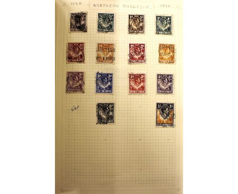 A Commonwealth stamp collection "Countries O-Z" etc. 