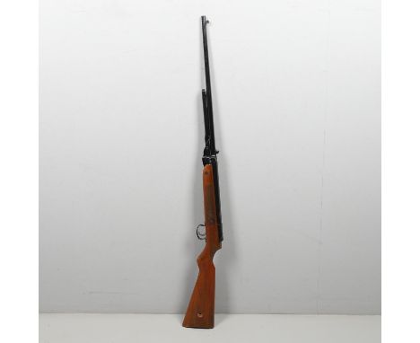 A Webley Mark 3 Series III Air Rifle, with a 47cm barrel and rotating loading point, marked 'The Webley Mark 3 Webley &amp; S