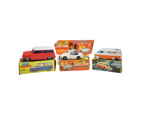 A boxed Corgi Toys (336) James Bond 007 Toyota 2000GT, with the inner display stand, the envelope for the secret instructions