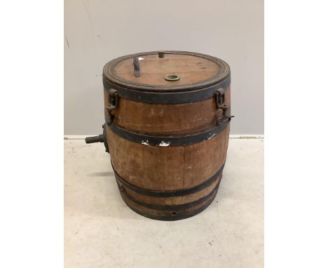 A Victorian butter churn, (no stand), height 66cm. Condition - fair