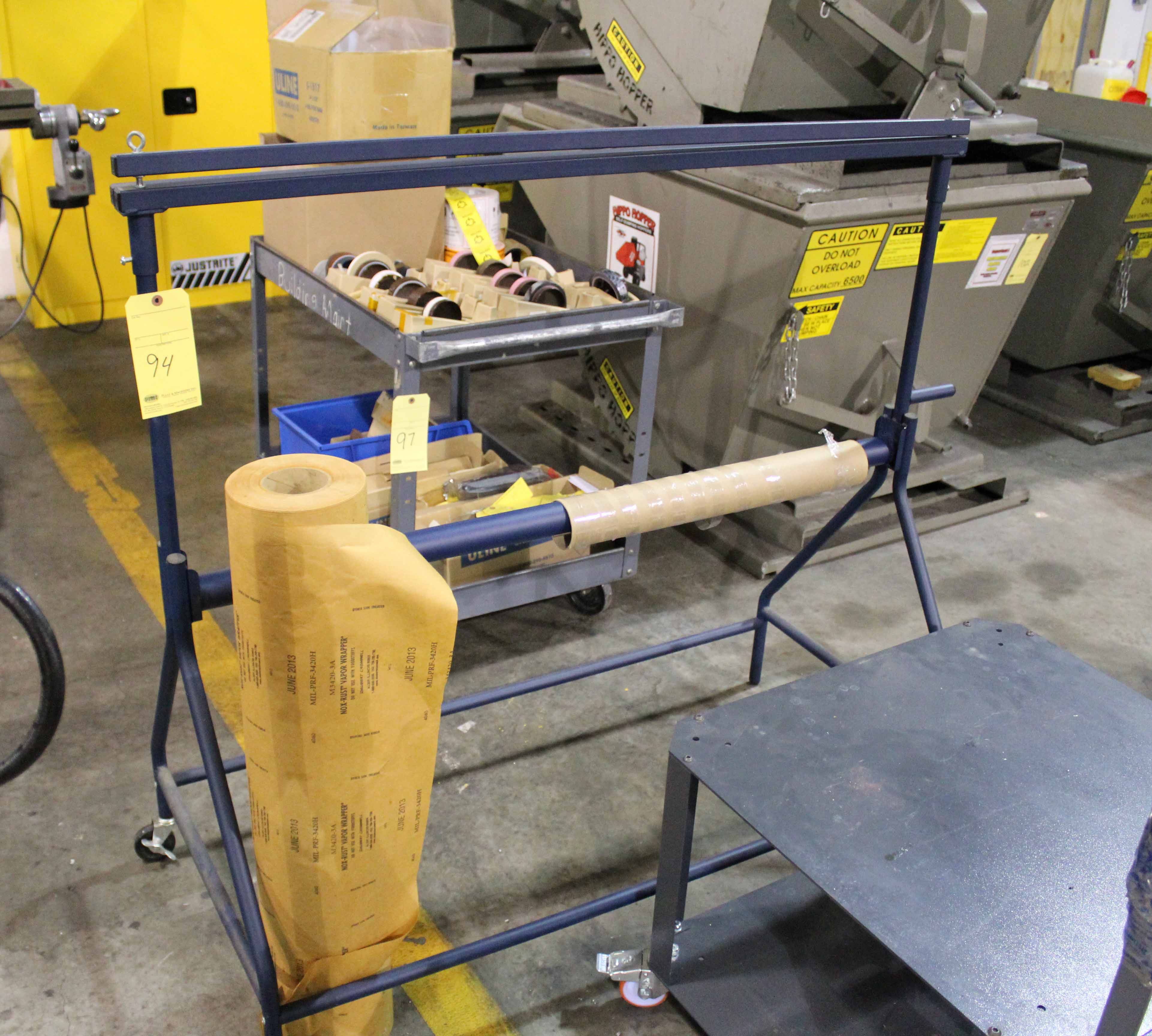 BUBBLE WRAP DISPENSER STAND